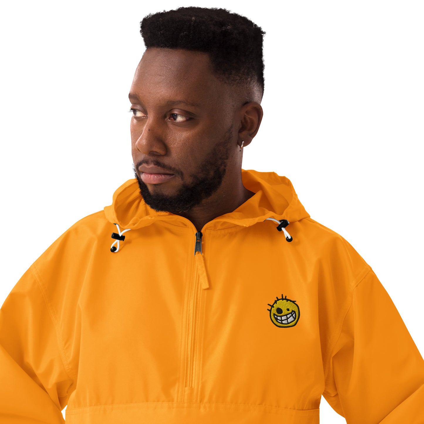 Black Eyed Joe Embroidered Champion Packable Jacket