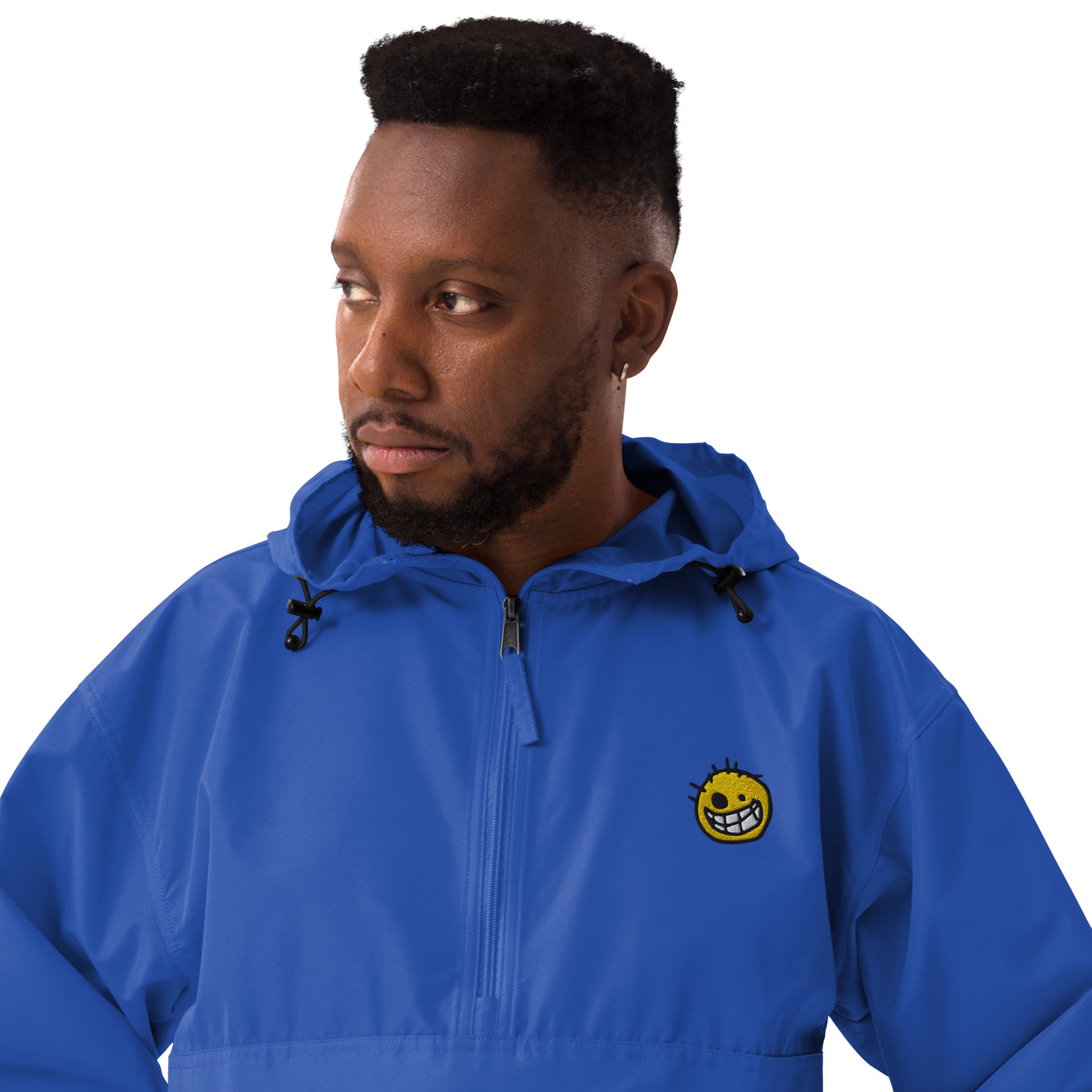 Black Eyed Joe Embroidered Champion Packable Jacket