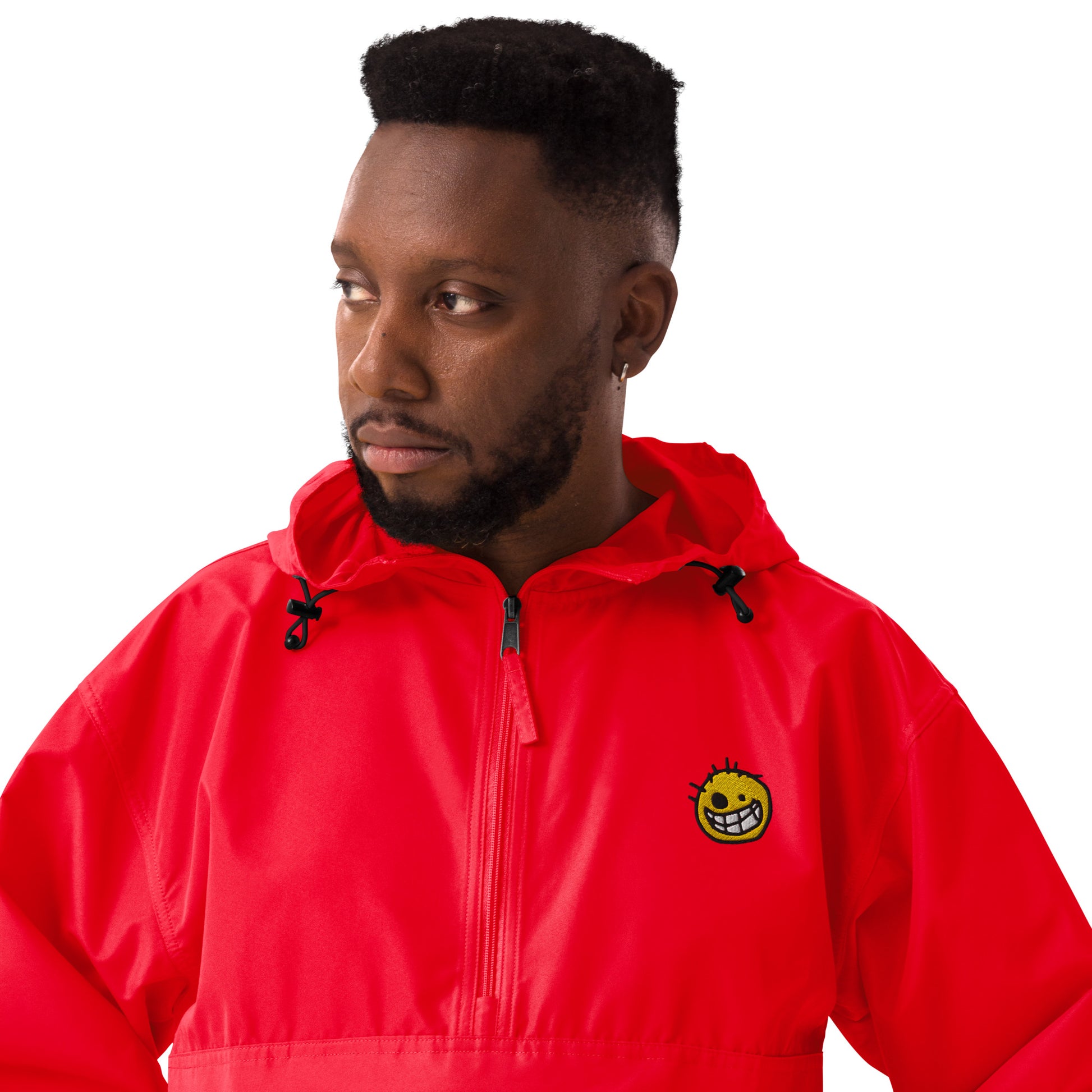 Black Eyed Joe Embroidered Champion Packable Jacket