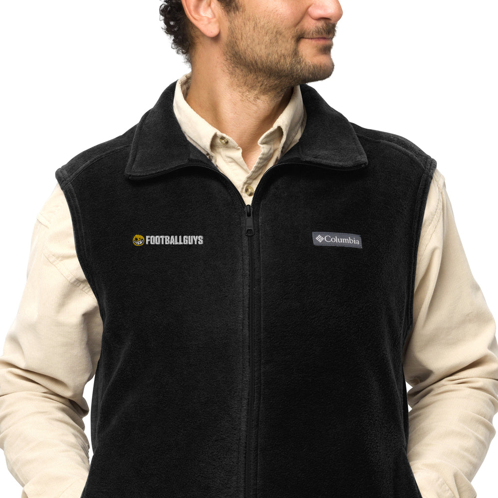 Footballguys Columbia fleece vest