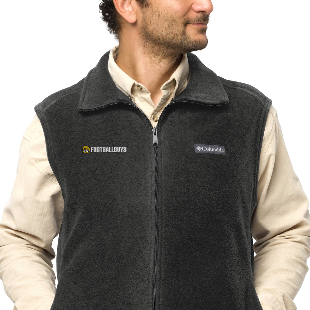 Footballguys Columbia fleece vest