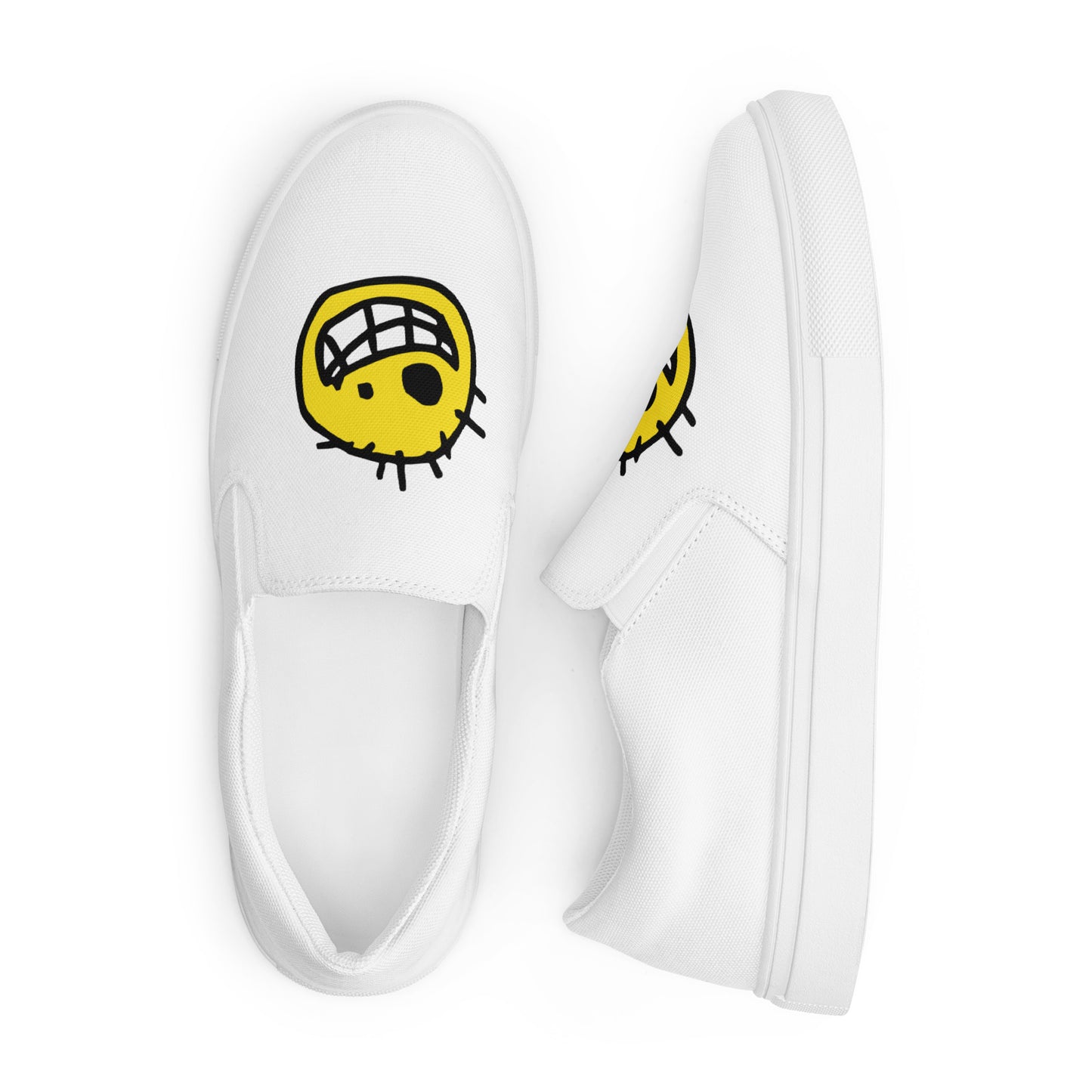Black Eyed Joe Printed Slip On Sneakers - Untested