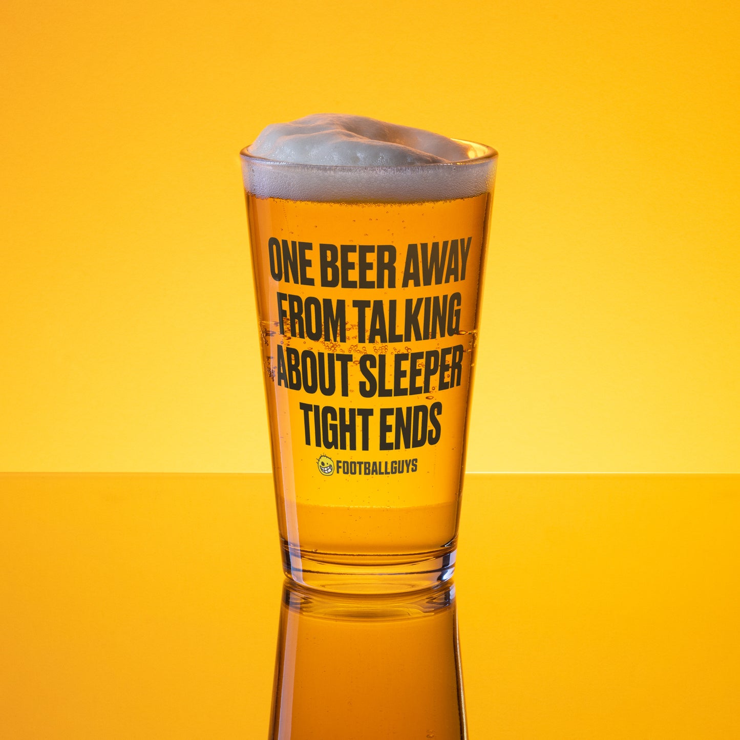 Sleeper Tight End Pint Glass - Untested