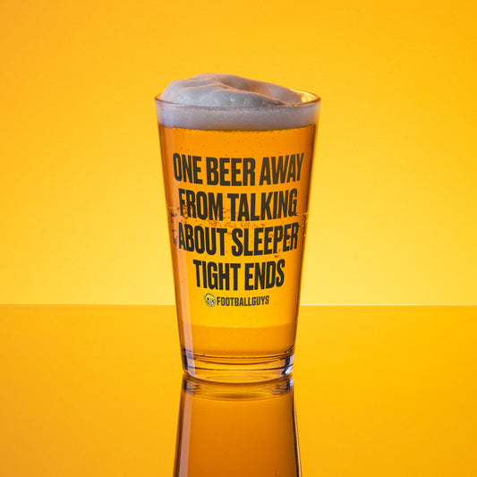 Sleeper Tight End Pint Glass - Untested