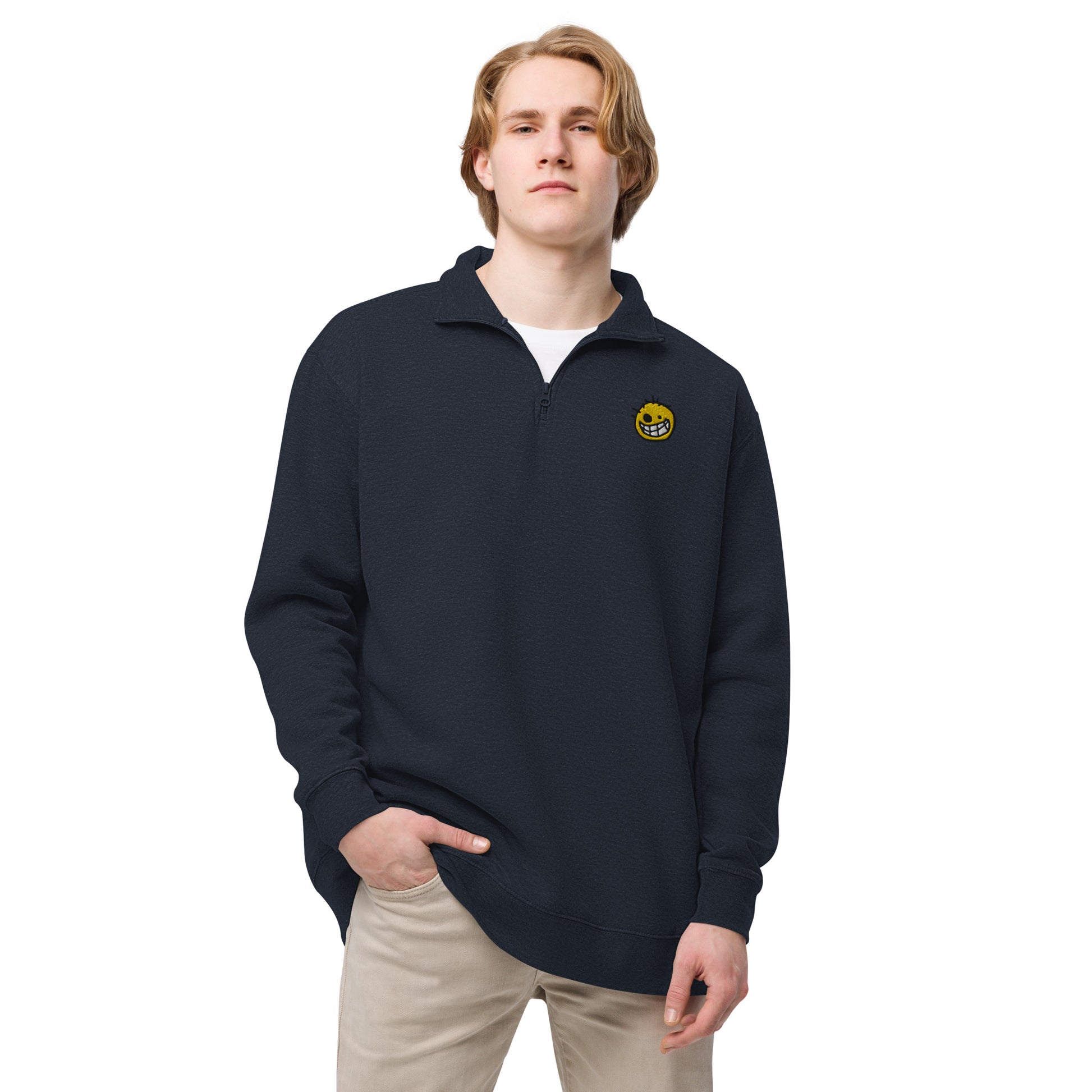 Footballguys 1/4 Zip Fleece Pullover