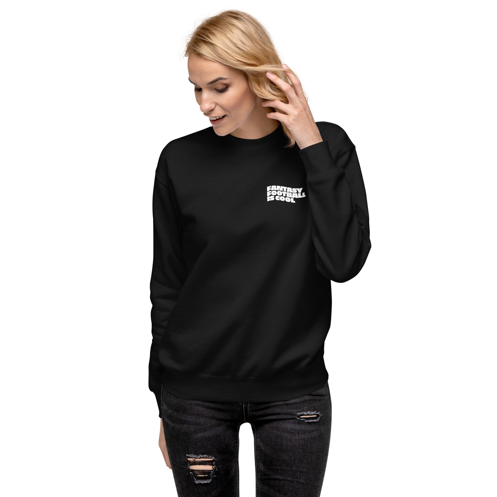 Fantasy Football is Cool Crew Neck Sweatshirt