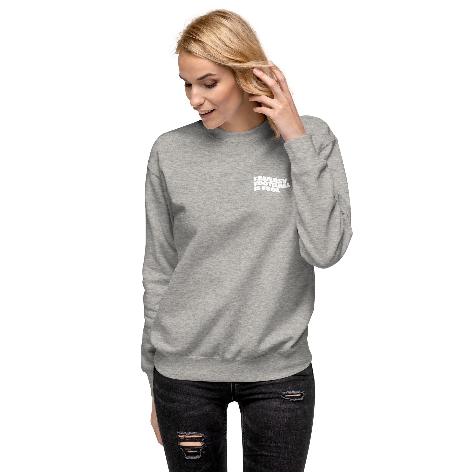 Fantasy Football is Cool Crew Neck Sweatshirt