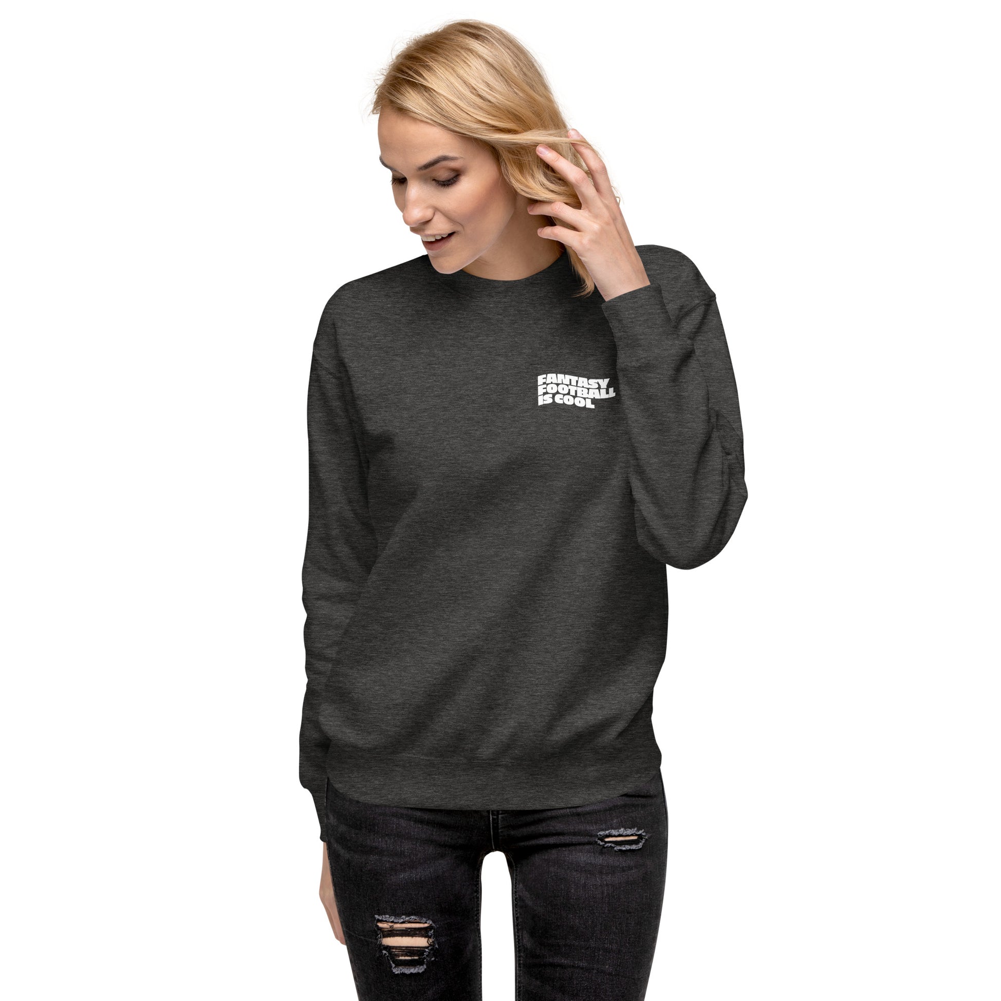 Fantasy Football is Cool Crew Neck Sweatshirt