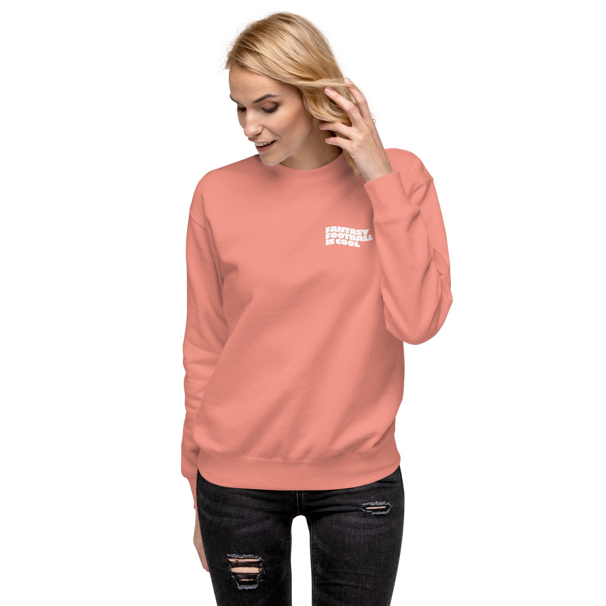 Fantasy Football is Cool Crew Neck Sweatshirt