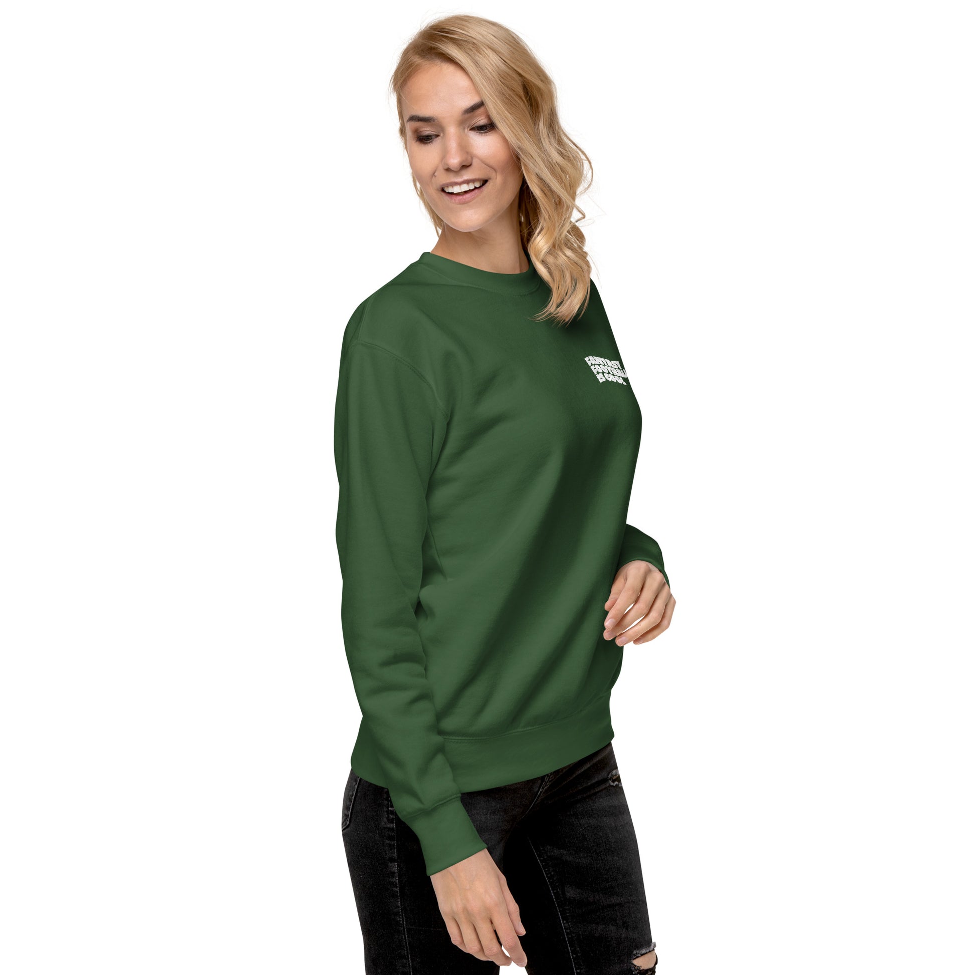 Fantasy Football is Cool Crew Neck Sweatshirt