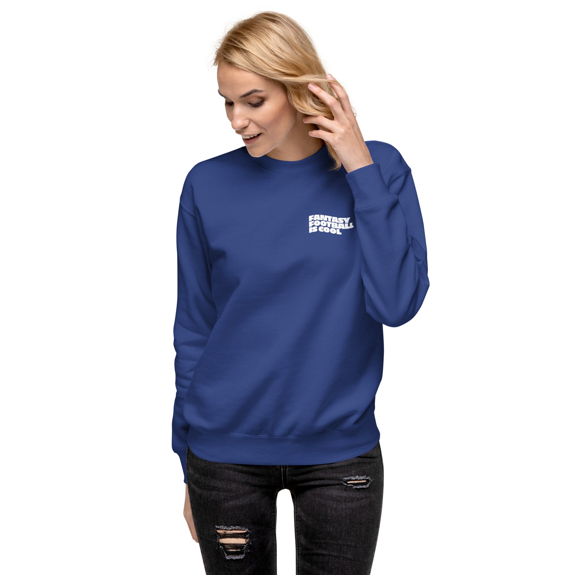 Fantasy Football is Cool Crew Neck Sweatshirt