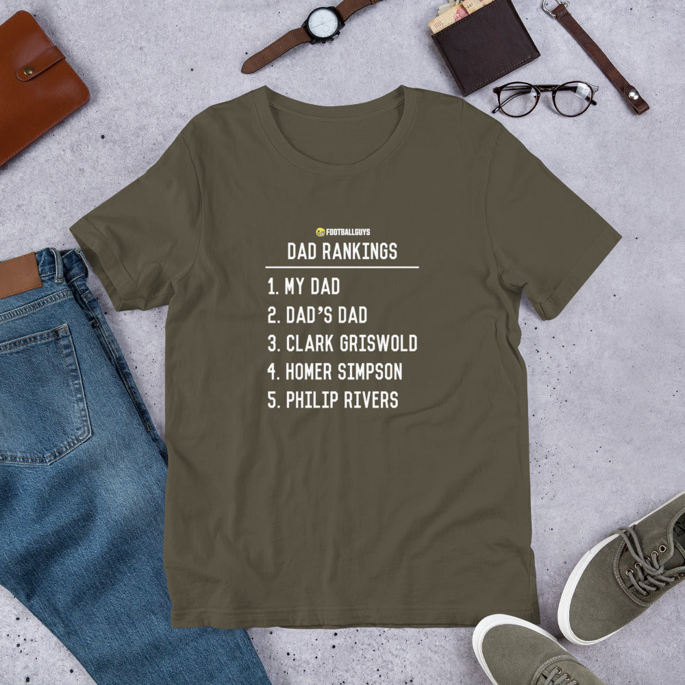 Dad Rankings T Shirt
