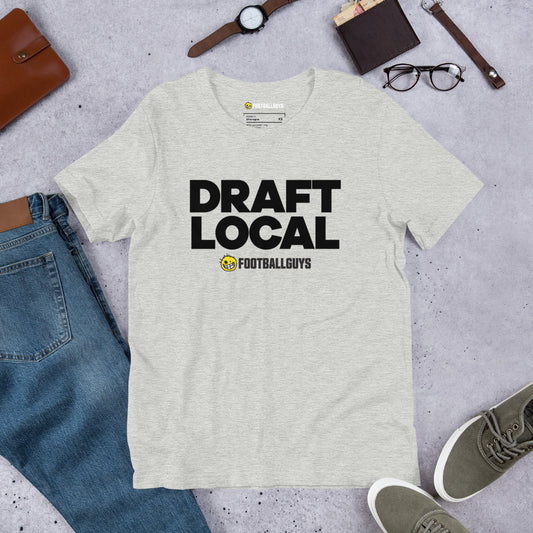 Black & Gray Draft Local T-Shirt