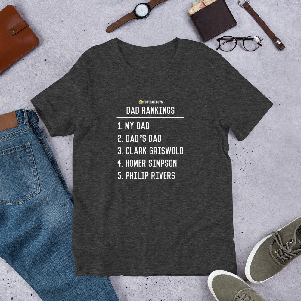 Dad Rankings T Shirt