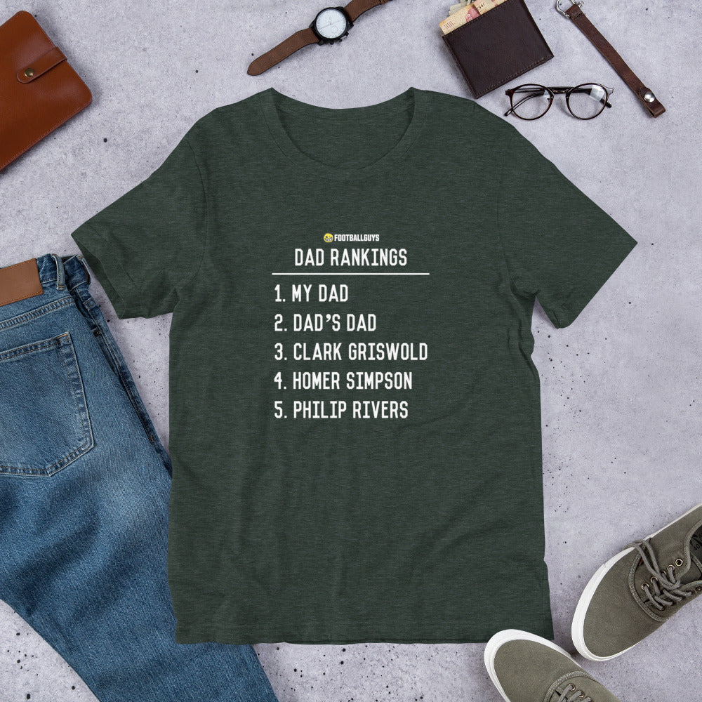 Dad Rankings T Shirt