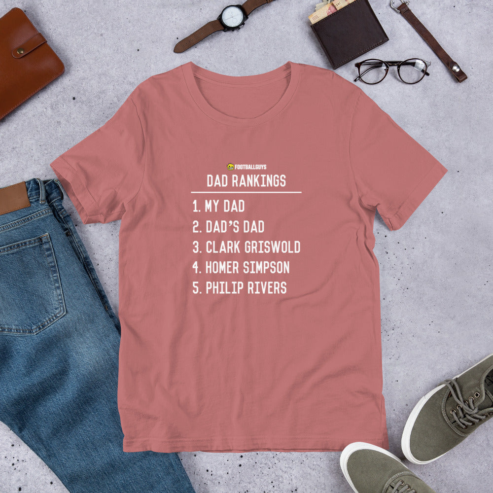 Dad Rankings T Shirt