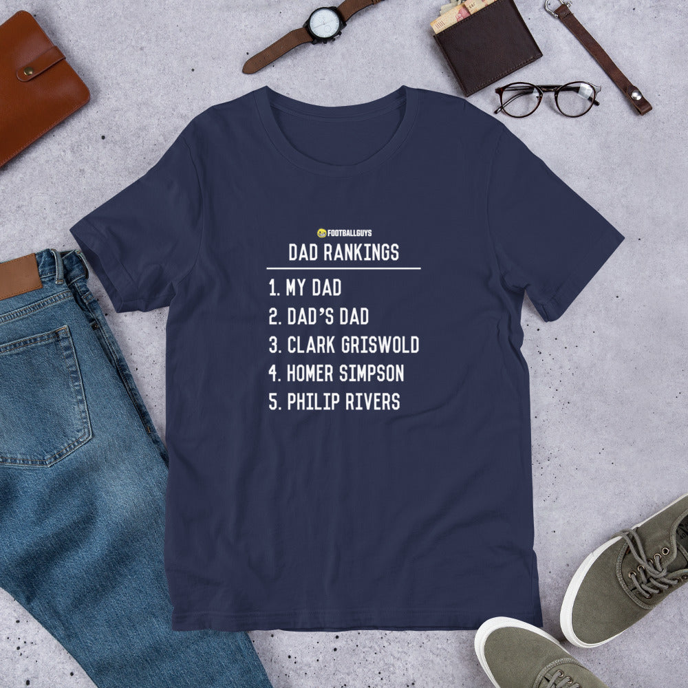 Dad Rankings T Shirt