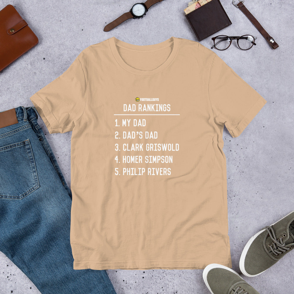 Dad Rankings T Shirt