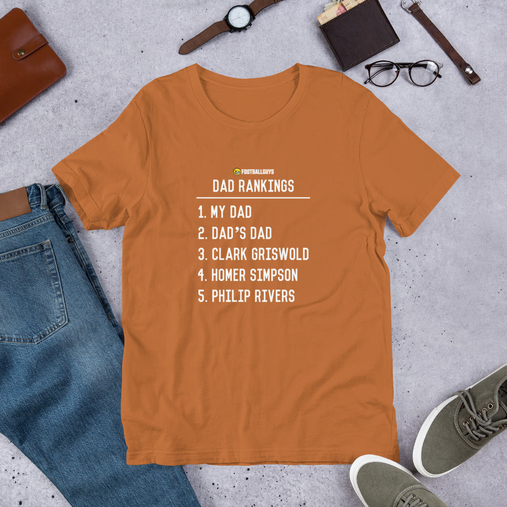 Dad Rankings T Shirt